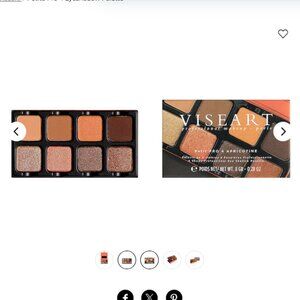 NIB - Viseart Petit Pro 4 Apricotine - Eyeshadow Palette